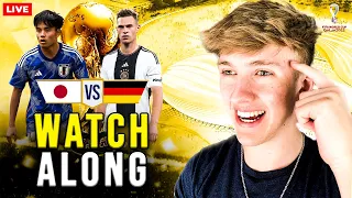 GERMANY vs JAPAN Live Watchalong | World Cup 2022