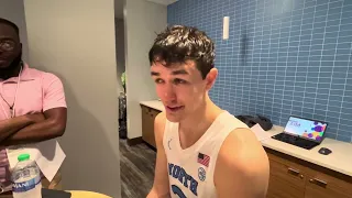 UNC Basketball: Cormac Ryan Post-Notre Dame interview