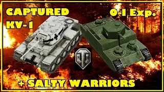 WOT XBOX/PS4: Salty Warriors & Captured KV-1/O-I Exp. gameplay!