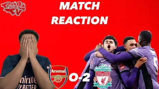 Arsenal 0-2 Liverpool | Troopz Match Reaction | We Don't Need A Striker Though Do We?!