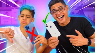 Será que o Gabriel trocou o Galaxy S10 Plus pelo iPhone X que COMPREI do AliExpress?