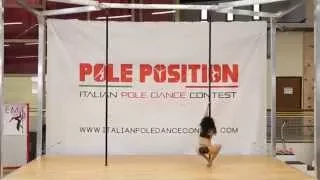 Bettina Campolo TEACHER AND PRO italian poledance contest2015