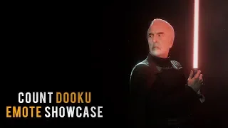Count Dooku All Emotes Showcase - Star Wars Battlefront 2 (Darth Tyrannus Update)
