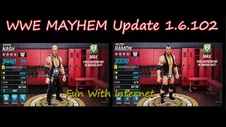 WWE Mayhem (Kevin Nash & Razor Ramon Maxed Gameplay) Update 1.6.102