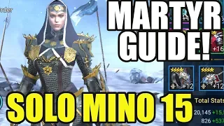 【RAID: Shadow Legends】Martyr Guide! Solo Dungeons Easy! Artifacts, Masterys and Skills!