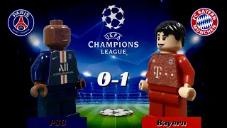 PSG 0-1 Bayern Munich | Highlights in LEGO