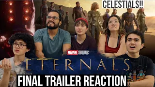 ETERNALS FINAL TRAILER REACTION! | Marvel Studios | MaJeliv Reactions | Celestials!! The Emergence?!