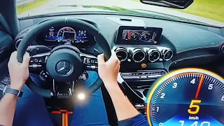 Porsche 911 GT2 RS LCE PERF and Mercedes AMG GT BLACK SERIES ACCLERATION ON AUTOBAHN