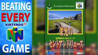 Beating EVERY N64 Game - Eikō No Saint Andrews (168/394)