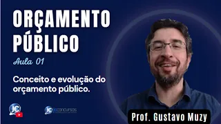 ORÇAMENTO PÚBLICO - Aula 01 - Conceito e evolução do orçamento público.