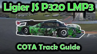 iRacing Track Guide COTA | Ligier JS P320 LMP3 | W6 S4 2023