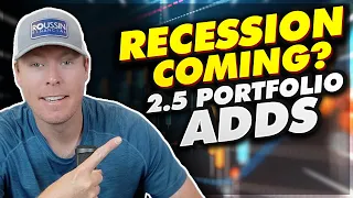 Prepare your Portfolio For the Coming Recession | My 2.5 Latest Stock Buys