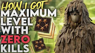 How to get MAX LEVEL with ZERO KILLS in MODERN WARFARE 2!