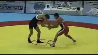 66 kg Greco-Roman: Donald Vinson (USA) vs. Migran Arutyunyan (RUS)