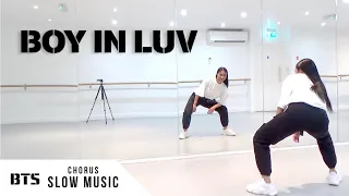 BTS - 'Boy In Luv' - Dance Tutorial - SLOW MUSIC + MIRRORED (CHORUS)