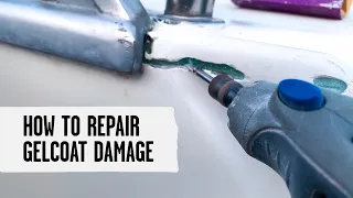 Gelcoat Damage & Crack Repair