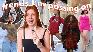 Fashion Trends I'm Skipping This Season | Trend Deinfluencing Anti-Haul