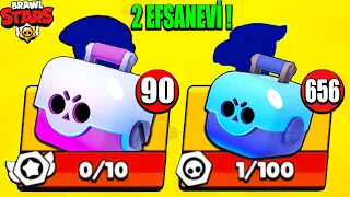 CEZALI KUTU AÇILIMINDA 2 EFSANEVİ! BİTTİM :/ - Brawl Stars