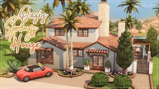 Дом в Оазис Спрингс🌵│Строительство│Oasis Springs House│SpeedBuild│NO CC [The Sims 4]