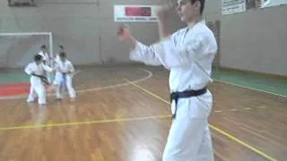 Giuseppe Mandaglio ,allenamento karate Makotokai