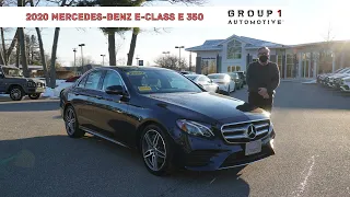 2020 Mercedes-Benz E-Class E 350 Sedan | Video Tour with Bob