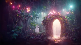 ✨Enchanted Fairy Portal | Fantasy Forest Music | Unicorn & Fairies | Sleep, Study or Relaxation 🦄