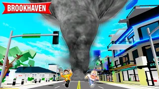 WIELKIE TORNADO na BROOKHAVEN RP w ROBLOX!