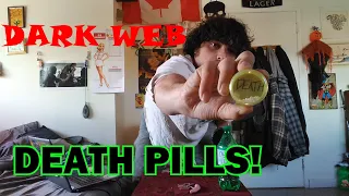 DARK WEB DEATH PILLS (CRAZY COOKIE REVIEW, WE BOUGHT THEM OFF THE DARK WEB) THIS IS INSANE!