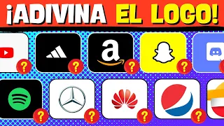 Adivina LOS LOGOS y Prueba Tu Conocimiento (Nivel: Difícil) 😱 | Adivina Si Puedes