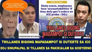 TRILLANES BIGONG ARESTUHIN SI DUTERTE SA KAMAY NG ICC! DOJ SINUPALPAL SI TRILLANES ILUSYON NA ITO