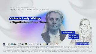 ⚘ Victoria Lady Welby, a Significian of our Times ☀ Susan Petrilli