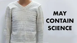 This sweater is made out of aerogel.