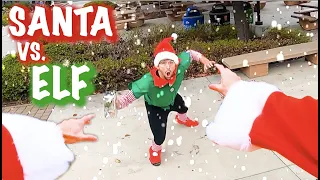 Santa VS. Elf | GoPro POV PARKOUR