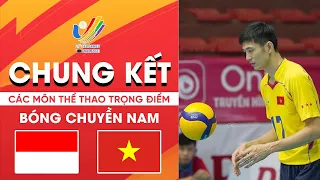 🔴CHUNG KẾT BÓNG CHUYỀN NAM: INDONESIA - VIỆT NAM | TRỰC TIẾP SEA GAMES 31 HÔM NAY