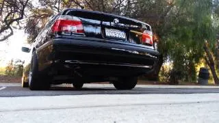 BMW E39 540i MAGNAFLOW EXHAUST (Y-RESONATOR DELETED)