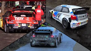 WRC All generations, R5, s2000 Launch Control - Start Sound and Atmosphere - PURE SOUND [HD]