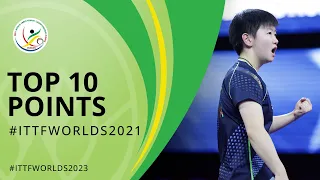 Top 10 Table Tennis Points from #ITTFWorlds2021