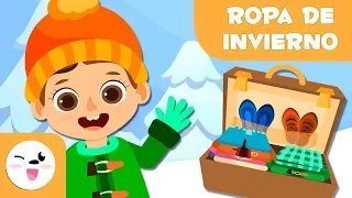 Ropa de invierno: Episodio 2 - Vocabulario en español para niños