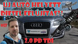 AUDI A4 2.0 PDTDI | Új autó helyett inkább felújítás?! | Minden amit a 2.0 PD elemekről tudni lehet!