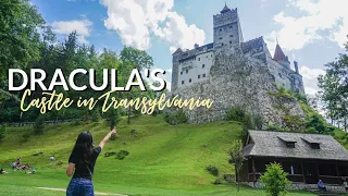 Visiting DRACULA'S CASTLE (Bran Castle) in Transylvania, Romania