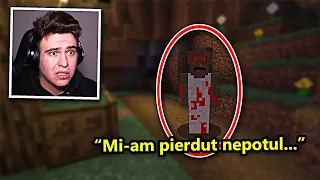 Dacă vezi această bătrână noaptea.. nu te apropia de ea! (Minecraft)