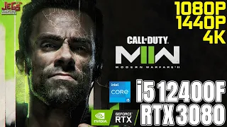 Call of Duty: Modern Warfare 2 Multiplayer | i5 12400F + RTX 3080 | 1080p, 1440p, 4K benchmarks!