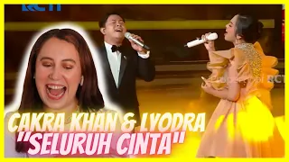 Cakra Khan Feat Lyodra "Seluruh Cinta" | Reaction Video