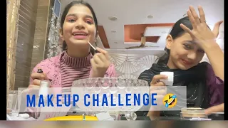 Makeup Challenge || Gone Weird 😂|| jannat vlog
