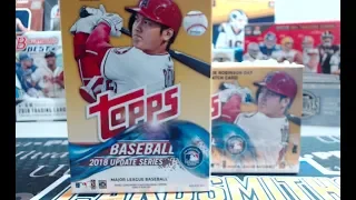 2018 Topps Update Retail Break 1 Hanger & Blaster Box ** Nice Color! **