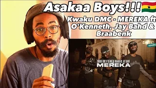 🇬🇭Kwaku DMC - MEREKA ft. O'Kenneth, Jay Bahd & Braabenk (Official Video) | REACTION