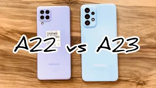 Samsung Galaxy A22 4G vs Samsung Galaxy A23