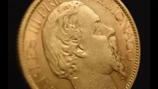 [RARE COIN] Monaco, Charles III, 100 Francs, Cent, 1884, Paris, Gold