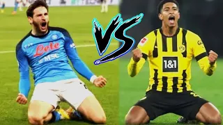 Khvicha Kvaratskhelia vs Jude Bellingham! | FOOTBALL MONSTERS !