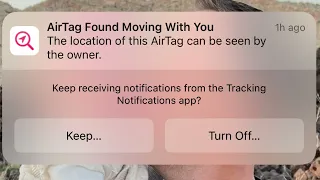 Air tag found moving with you: How to disable it and what is an air tag gps tracker